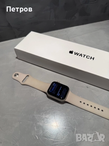 Apple Watch SE 2 gen 40mm  Starlight + подаръци, снимка 10 - Смарт гривни - 52665427