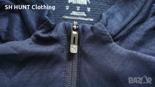 PUMA Individual Final 1/4 Zip Размер M мъжка блуза 19-60, снимка 5 - Спортни дрехи, екипи - 52683457