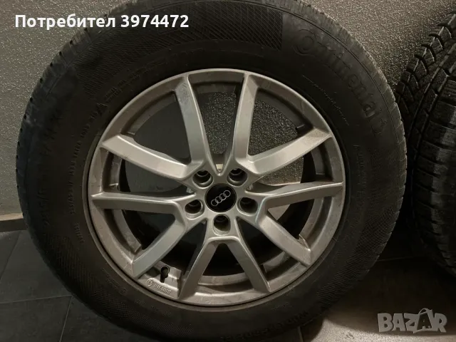 4 бр. 17" Оригинални джанти за Audi Q5 2018 с гуми, снимка 7 - Гуми и джанти - 47660491