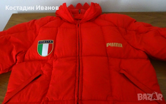 Italy Puma национален футболен отбор Италия дамско яке парка XS, снимка 7 - Якета - 53530086