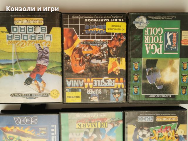 Дискети за Sega Mega Drive 2 - Оригинални, снимка 5 - Други игри и конзоли - 46262617