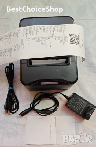 Многофункционален термопринтер за етикети и касови бележки 80 мм, USB LAN връзка, снимка 9 - Друга електроника - 53713986