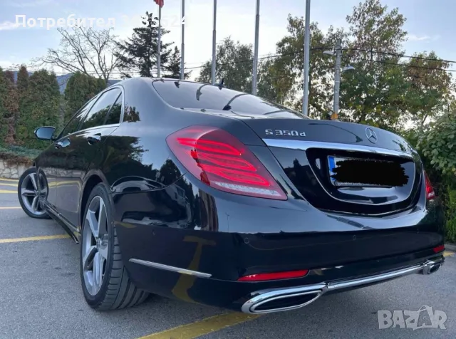 Mercedes-Benz S 350 CDI 4M AMG LONG, 98000 км, ПЪЛНА СЕРВИЗНА ИСТОРИЯ, снимка 4 - Автомобили и джипове - 47448187