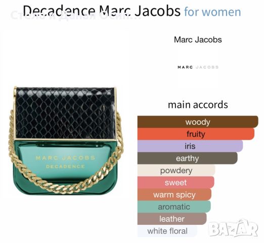 Decadence Marc Jacobs, снимка 1 - Дамски парфюми - 46066820