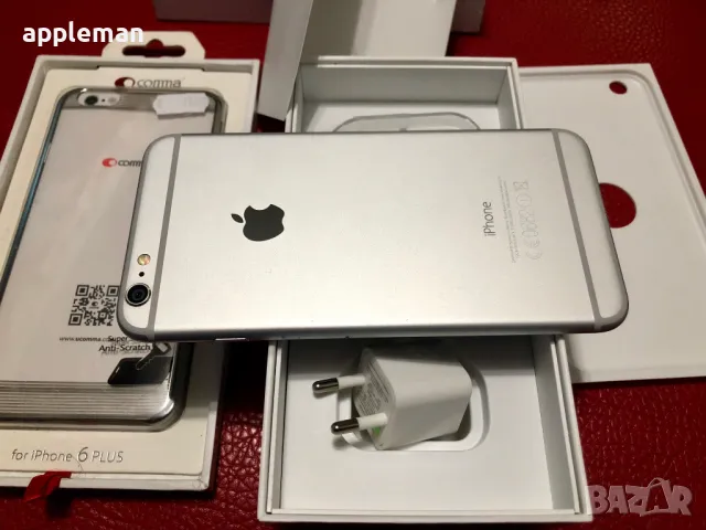 Apple iPhone 6s Plus 64Gb Silver Фабрично отключен, снимка 5 - Apple iPhone - 47078956