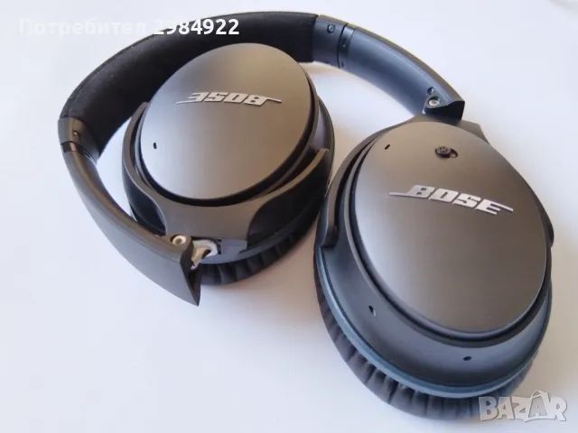 Оригинални слушалки Bose QuietComfort 25, Черни + резервен калъф, снимка 2 - Слушалки и портативни колонки - 47724260