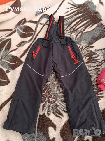 НОВИ Дебело яке за момиче на 4 години и непромокаем гащеризон за 4 г, снимка 4 - Детски якета и елеци - 49692410