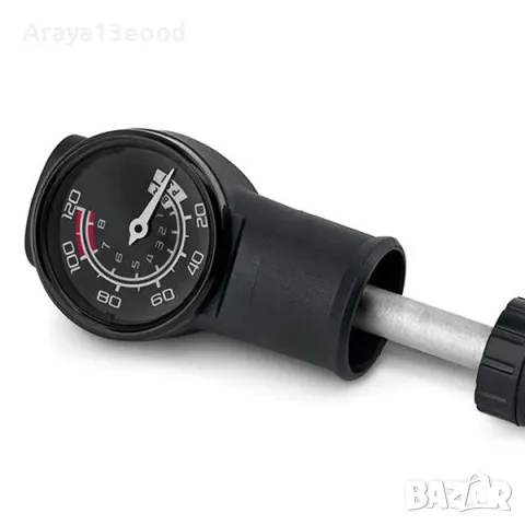 TCHIBO Двупосочна мини помпа за колело 25.5 см, снимка 2 - Части за велосипеди - 49857641