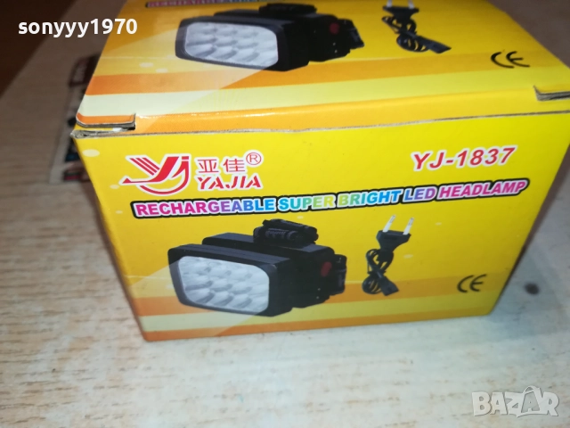 ЛЕД ПРОЖЕКТОР ЗА ГЛАВА-ЧЕЛНИК 1910251909, снимка 3 - Екипировка - 52109592