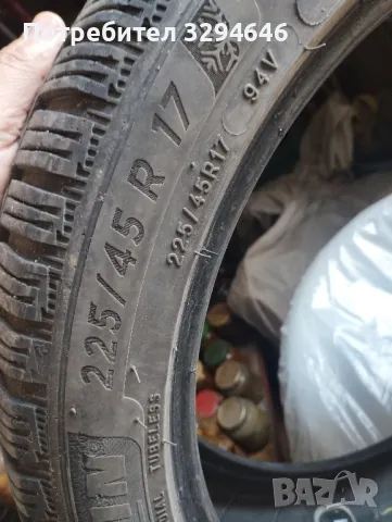 продавам michelin 225 45 17 все сезонен, снимка 5 - Гуми и джанти - 47364950