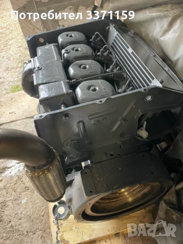 Двигател Deutz F4L912/913 4 цилиндров с въздушно охлаждане