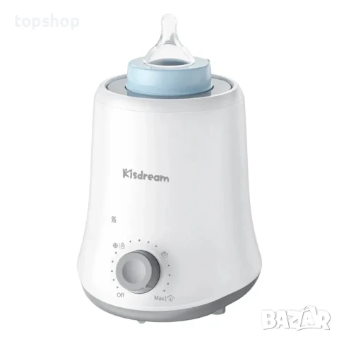 Нагревател за бебешки бутилки / шишета, Kisdream 4 в 1 - размразяване, стерилизиране, нагряване