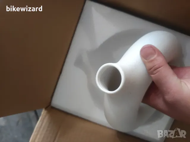 Порцеланова ваза 19 см. НОВА , снимка 2 - Вази - 49996286