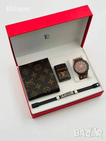 подаръчни комплекти louis vuitton adidas , снимка 5 - Подаръци за мъже - 53359472