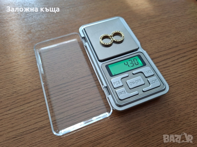 Дамски златни обеци "BVLGARI" - 4,30 гр. / 585 / 14К, снимка 3 - Обеци - 52632046