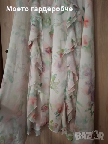 Лятна ефирна елегантна рокля, снимка 4 - Рокли - 51316755