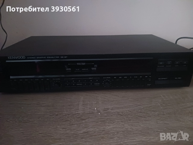 Kenwood ge 87 graphic equalizer, снимка 2 - Ресийвъри, усилватели, смесителни пултове - 52443588