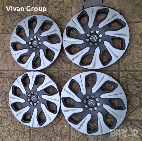 15 цола тасове Citroen, снимка 2 - Аксесоари и консумативи - 51873107