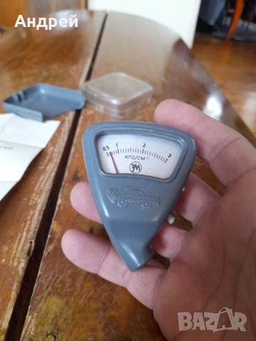 Стар манометър за гуми #2, снимка 4 - Други ценни предмети - 54043979