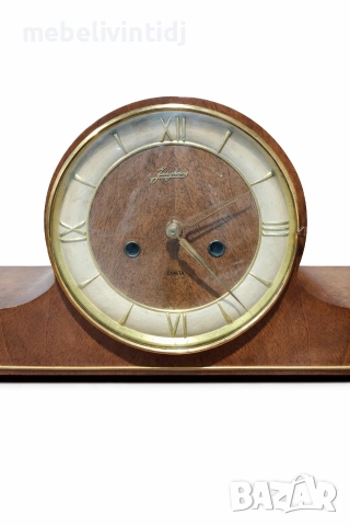 Каминен часовник ретро модел на марката Junghans, снимка 7 - Антикварни и старинни предмети - 54031437