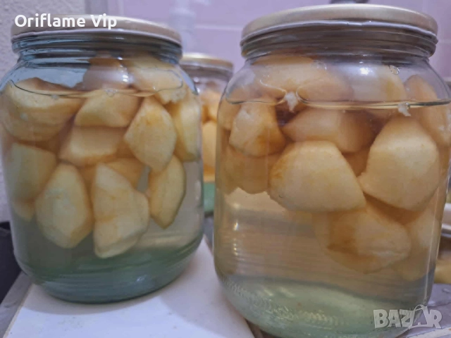 Компот от ябълки, снимка 2 - Домашни продукти - 52500130