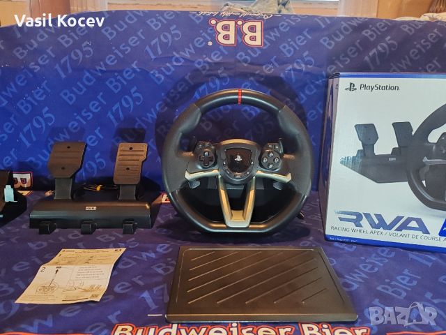 HORI Racing Wheel Apex , снимка 4 - PlayStation конзоли - 45471298