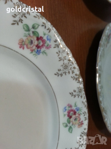 Стар немски порцелан чинии, снимка 4 - Антикварни и старинни предмети - 44465768
