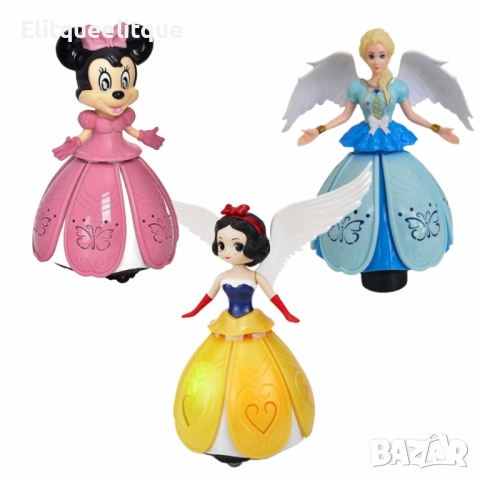 Музикална светеща въртяща се кукла, снимка 4 - Музикални играчки - 52346550