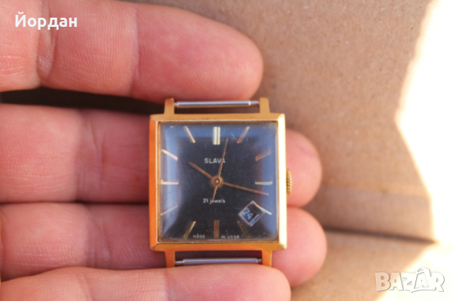 СССР часовник "Слава" , снимка 1 - Мъжки - 45010153