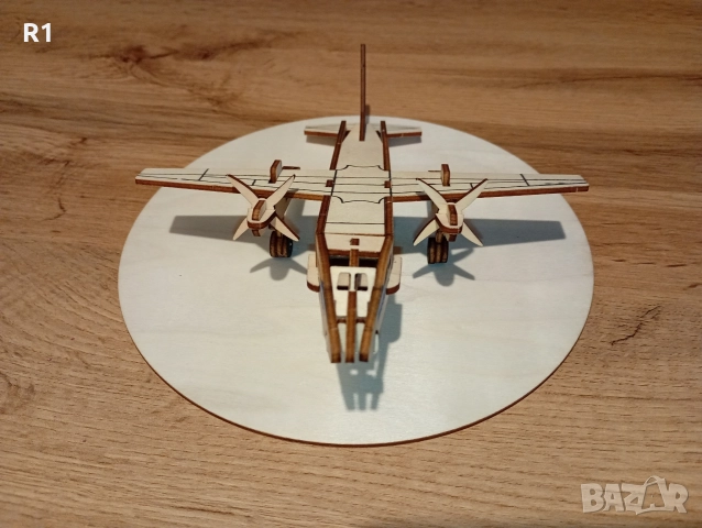 Дървен самолет за сглобяване , снимка 3 - Образователни игри - 52746986