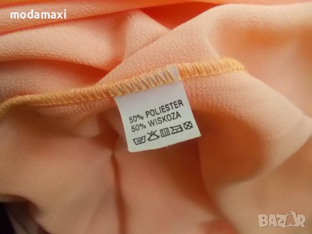 3XL- туника в прасковен цвят, снимка 11 - Туники - 46738078