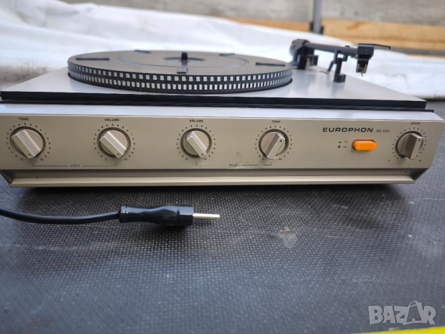 Грамофон Europhon AG505, снимка 6 - Грамофони - 52247670