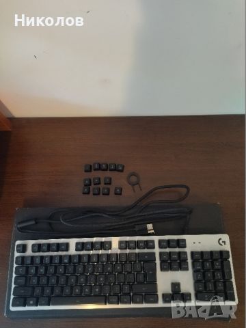 Продавам механична клавиатура Logitech G413 - Silver, снимка 1 - Клавиатури и мишки - 46342108