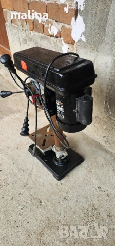 Немска монофазна настолна бормашина 500 вата , снимка 5 - Бормашини - 50611834