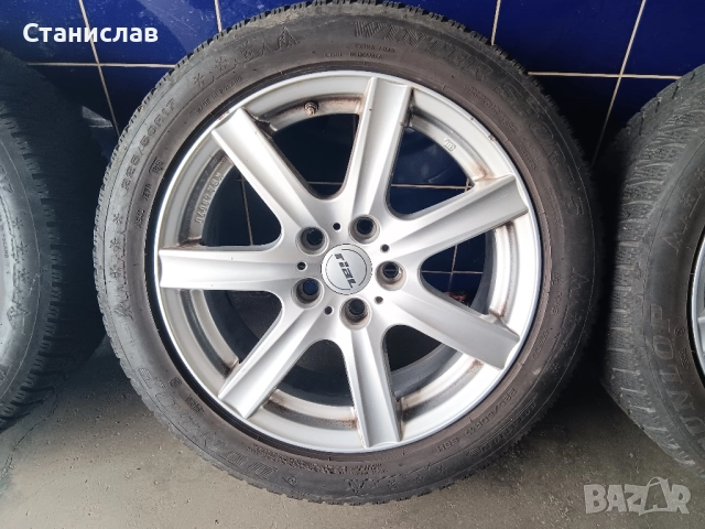 17 инча джанти + зимни гуми 225/50r17 за Хонда, снимка 3 - Гуми и джанти - 51689639