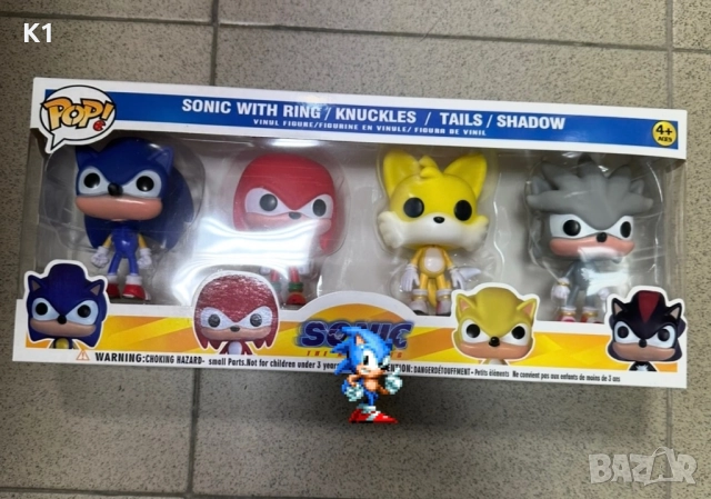 Funko Pop фигурки Соник 4 броя Sonic /фигурка за игра Соник фънко поп