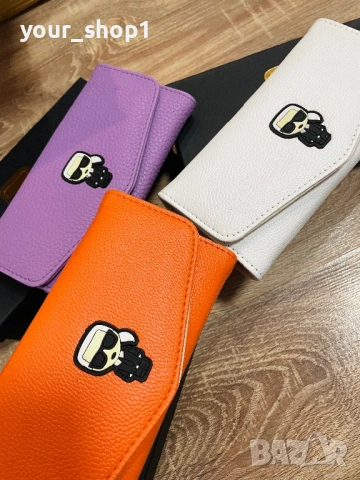 Дамско портмоне / портфейл Karl Lagerfeld + кутия  , снимка 4 - Портфейли, портмонета - 53115530