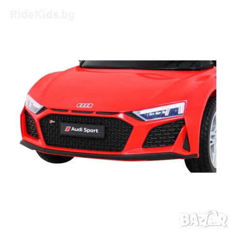 Audi R8 LIFT 12V – Детска акумулаторна кола, Червена, EVA гуми, снимка 9 - Детски велосипеди, триколки и коли - 50421317