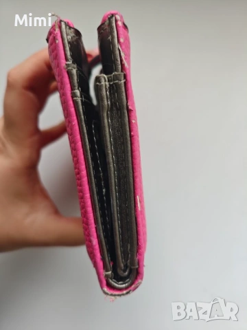 Оригинално розово голямо портмоне Guess, снимка 8 - Портфейли, портмонета - 53060196