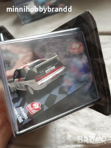 Alfa Romeo GTV6 2.5  Audi Quattro  Volkswagen Golf GTI 16V 1.43 Eaglemoss Rally Monte-Carlo , снимка 14 - Колекции - 46522945