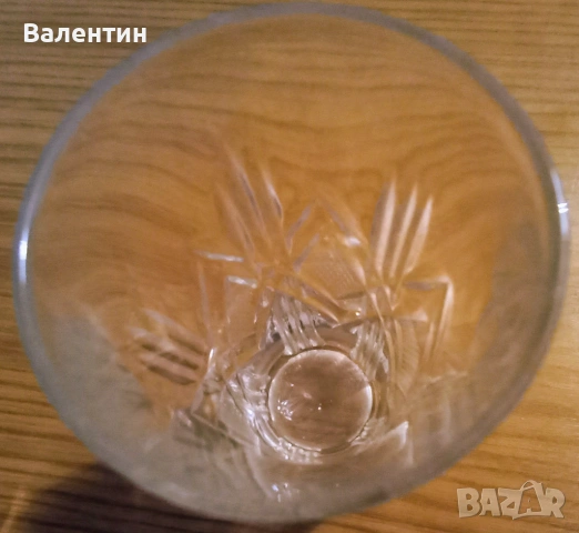 Лот от 5 руски кристални чаши за ракия, снимка 6 - Сервизи - 54152319