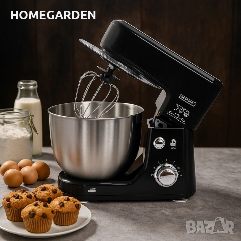 Планетарен кухненски миксер Royalty Line RL-PKM-700.472.2S