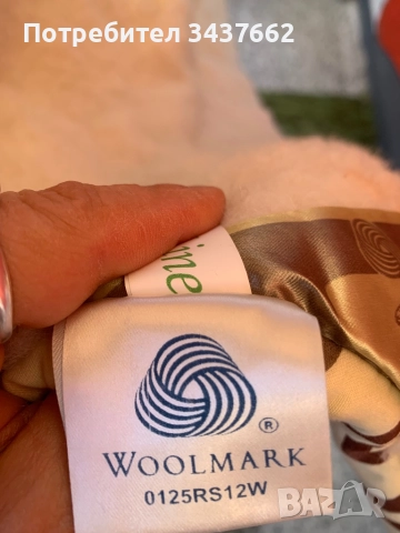 Одеало от мериносова вълна 100% и памук 100% размери 140х200, снимка 7 - Олекотени завивки и одеяла - 52175102