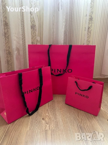 Маркови подаръчни хартиени торбички, кутии Pinko, Furla, Coach 100% оригинал, снимка 3 - Подаръци за жени - 54241707