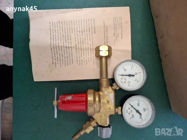 Редуцил вентил за пропан бутан, снимка 3 - Резервни части за машини - 49839817