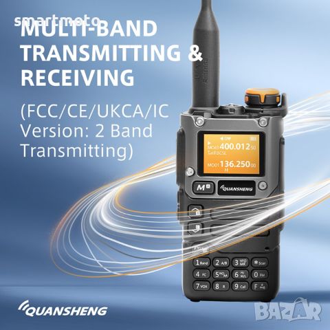 Радиостанция QUANSHENG UV-K5 (8) 5W 50-600MHz подобрен дизайн Промо, снимка 7 - Други - 45384063