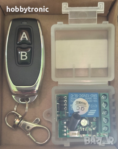 Дистанционно управление с едно реле 12V или 6-24V, снимка 5 - Друга електроника - 39290313