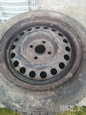 Стоманени джанти, снимка 3 - Гуми и джанти - 53138910