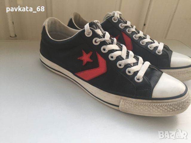 converse all star кецове кожа, снимка 17 - Кецове - 46318095