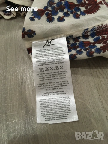 AC ефирна блуза/риза S, снимка 3 - Ризи - 53572555